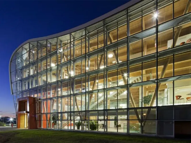 Transparan cephe uygulaması 20